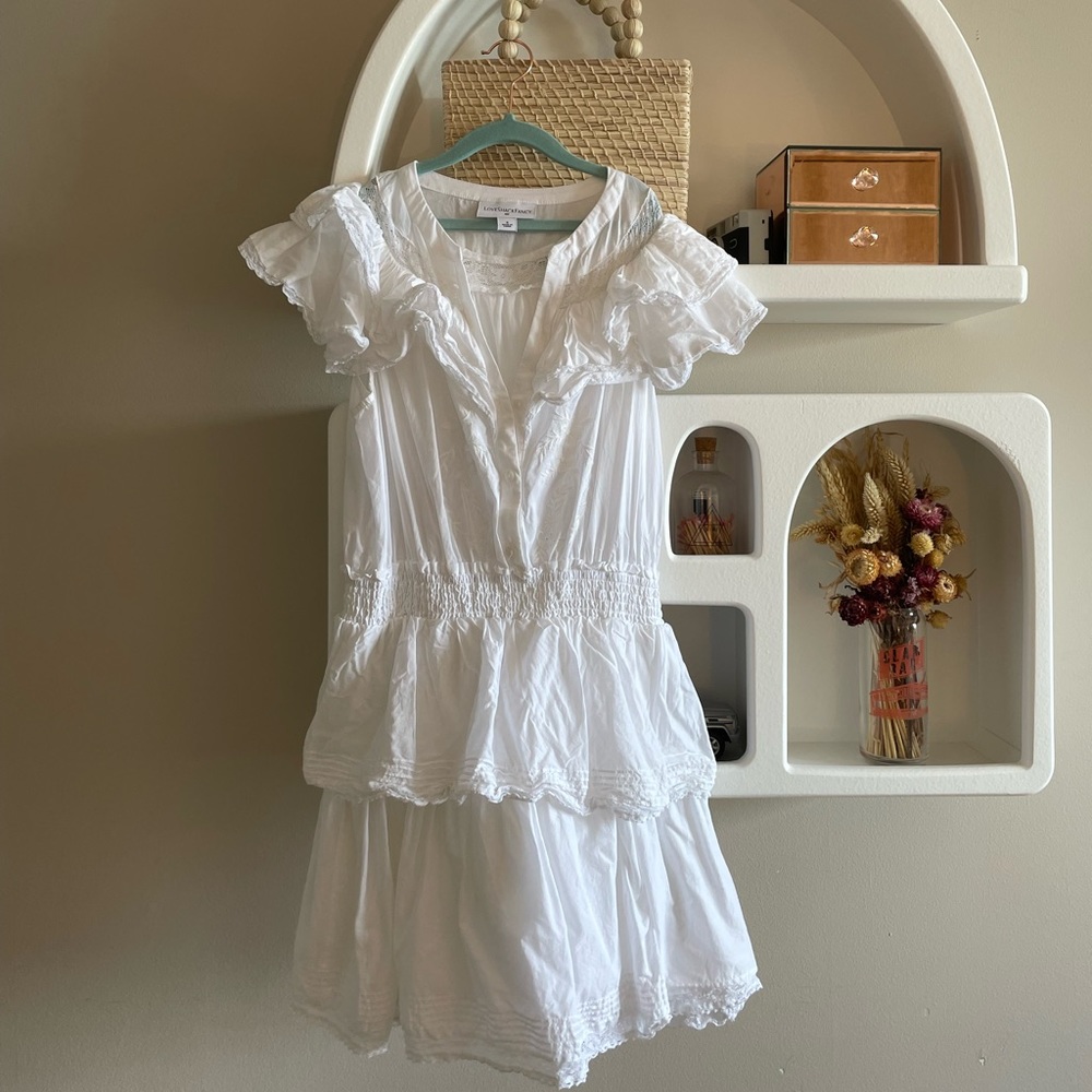 LoveShackFancy x Target White Mini Dress
